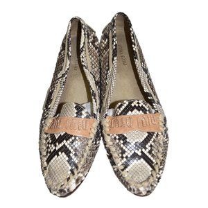 $600 MIU MIU PRADA ANIMAL PRINT SOFT LEATHER BALLET FLAT SLIP ON 36.5 (TX1)